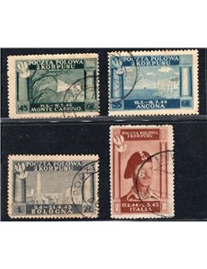 Corpo Polacco 1946 Vittorie polacche n° 1/4. Cat. € 50 (U)