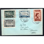 Corpo Polacco 11/4/1946 Vittorie polacche n° 1/4 su lettera. Cat. € 125 (Fr)