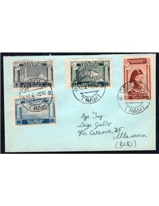 Corpo Polacco 11/4/1946 Vittorie polacche n° 1/4 su lettera. Cat. € 125 (Fr)