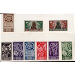 Corpo Polacco 1946 Generale Anders 2 z. bruno lillaceo n° 13A. Cat. € 110 (**)