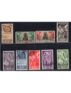 Corpo Polacco 1946 Soccorso di guerra serie n° 18/26. Cat. € 80 (U)