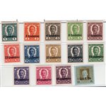 Occup. Austriaca Friuli Veneto 1918 Posta da campo soprast. serie n° 1/19. Cat. € 60 (*)