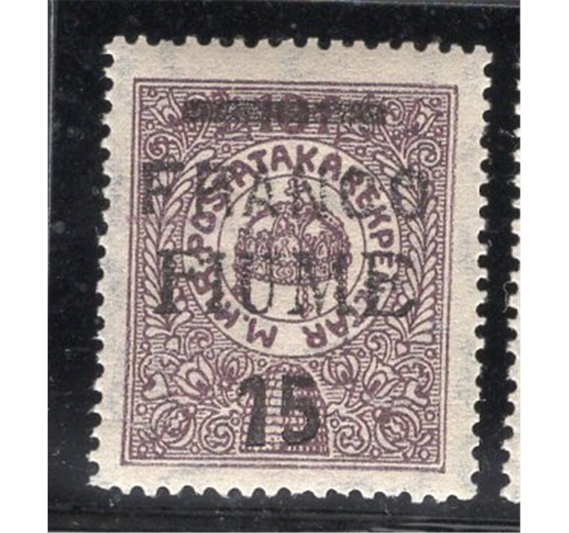 Fiume 1919 Soprast. serie n° 29/30. Cat. € 40 (U)