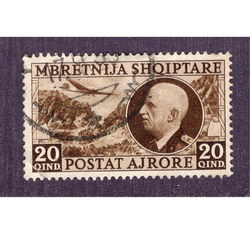Occup. Italiane Albania 1943 - Pro opere antitubercolari serie n° 38/45. Cat. € 75 (U)