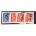 Occup. Italiane Isole Jonie 1941 Segnatasse serie n° 1/4. Cat. € 75 (**)