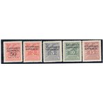 Occup. Greca Albania 1940 Previdenza sociale serie n° 18/20. Cat. € 40 (**)