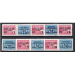 Occup. Jugoslava Istria e Litorale Sloveno 1946 Soprast. "PORTO" serie n° 14/19. Cat. € 200 (**)