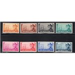 A.O.I. 1941 Fratellanza italo tedesc, serie n° 34/40 + P.A. 21. Cat. € 200 (**)
