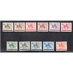 A.O.I. 1942 Segnatasse cacciatore di leoni a cavallo serie n° 14/24. Cat. € 100 (**)