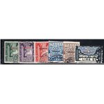 A.O.I. 1938 Triennale d'oltremare serie n° 27/33 + P.A. 16/19. Cat. € 150 (U)