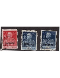 Cirenaica 1925 Anno Santo serie n° 17/22. Firm.: Chia. Cat. € 250 (U)