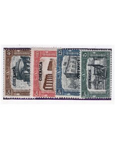 Cirenaica 1926 Istituto Coloniale serie n° 32/37. Cat. € 25 (**)