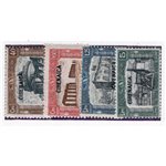 Cirenaica 1926 Istituto Coloniale serie n° 32/37. Cat. € 25 (**)