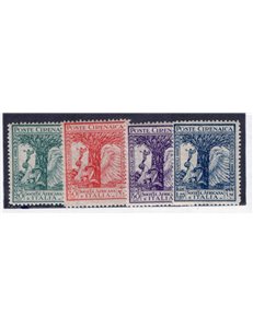 Cirenaica 1927 Volta serie n° 42/44. Cat. € 125 (**)
