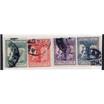 Cirenaica 1927 Volta serie n° 42/44. Firm.: Chia. Cat. € 180 (U)