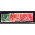 Cirenaica 1929 Montecassino serie n° 53/59. Cat. € 375 (U)