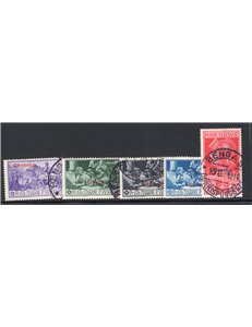 Cirenaica 1930 Nozze del Principe serie n° 60/62. Cat. € 50 (U)