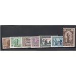 Cirenaica 1930 Virgilio serie n° 77/85. Cat. € 75 (**)