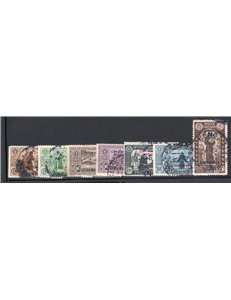 Cirenaica 1930 Pro Istituto Coloniale Agricolo serie n° 72/76. Firm.: Chia. Cat. € 300 (U)