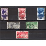 Cirenaica 1932 P.A. Soggetti africani serie n° 6/11. Cat. € 120 (U)