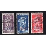 Egeo 1934 Calcio serie n° 75/79 + P.A. 34/37. Cert.: IC. Cat. € 2.000 (U)