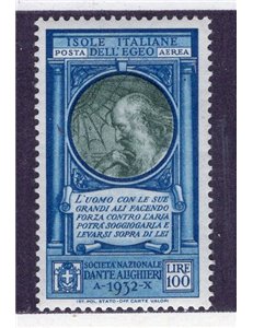 Egeo 1940 1° Mostra Triennale d'Oltremare serie n° 111/17 + P.A. 52/55. Cat. € 70 (**)