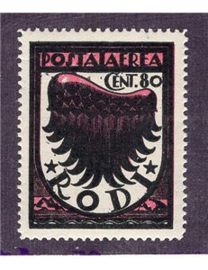 Egeo 1932 P.A. Dante 200 £ n° 21. Cat. € 80 (**)