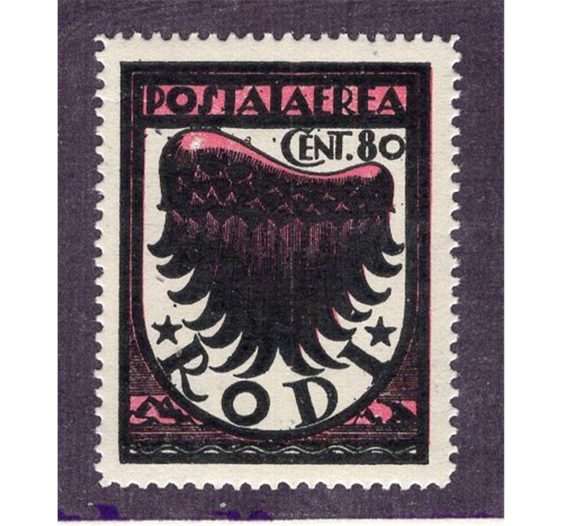 Egeo 1932 P.A. Dante 200 £ n° 21. Cat. € 80 (**)