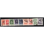 Egeo 1934 Pacchi postali soggetti vari serie n° 1/11. Cat. € 280 (U)