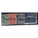 Eritrea 1910/14 Soggetti africani serie n° 34/37. Cat. € 70 (U)
