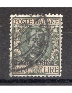 Eritrea 1910/14 Soggetti africani serie n° 34/37. Cat. € 70 (U)