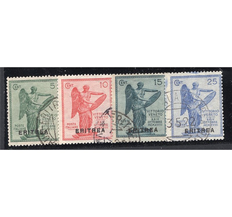 Eritrea 1921 Vitt. Emanuele 20 c. arancio n° 49. Cat. € 20 (U)