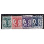 Eritrea 1924 Soprast. serie n° 93/95. Cert.: Biondi. Cat. € 700 (**)
