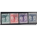 Eritrea 1925 Anno Santo n° 87/92. Cat. € 280 (U)