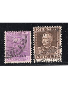 Eritrea 1928 Pro Società Africana serie n° 132/35. Cat. € 120 (U)