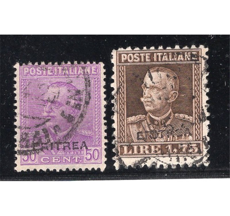 Eritrea 1928 Pro Società Africana serie n° 132/35. Cat. € 120 (U)