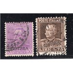 Eritrea 1928 Pro Società Africana serie n° 132/35. Cat. € 120 (U)