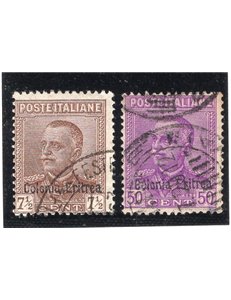 Eritrea 1928 Milizia II serie n° 138/41. Firm.: Chia - ED. Cat. € 300 (U)
