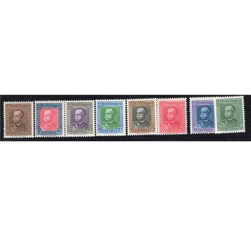 Eritrea 1930 S. Antonio serie n° 188/94. Cat. € 100 (**)