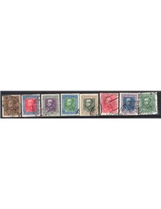 Eritrea 1930 Ferrucci serie n° 165/69. Cat. € 175 (U)