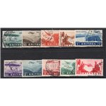 Somalia 1936 P.A. Soggetti africani serie n° 17/26. Cat. € 120 (U)