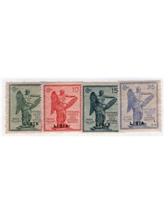 Libia 1918 20 c. arancio soprast. n° 20. Cat. € 30 (**)