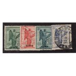 Libia 1917/18 Pittorica con filigrana coron serie n° 21/32. Firm.: Chia. Cat. € 375 (U)