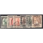 Libia 1922 Vittoria serie n° 34/37. Cat. € 50 (U)