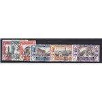 Libia 1927 I Fiera di Tripoli ordinaria serie n° 66/71. Cat. € 130 (U)