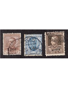 Libia 1928 II Fiera di Tripoli serie n° 72/77. Cat. € 200 (U)