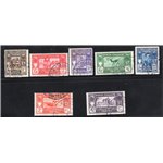 Libia 1930 IV Fiera di Tripoli serie n° 87/93. Cat. € 375 (U)