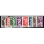 Libia 1938 XII Fiera di Tripoli serie n° 146/51 + P.A. 34/35. Cat. € 30 (**)