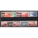 Libia 1940 Pittorica 5 £ nero e azzurro dent. 14 senza filigrana n° 163. Firm.: Chia - Raybaudi. Cat. € 350 (U)