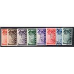 Libia 1940 Mostra Triennale d'Oltremare serie n° 164/70 + P.A 41/44. Cat. € 60 (U)